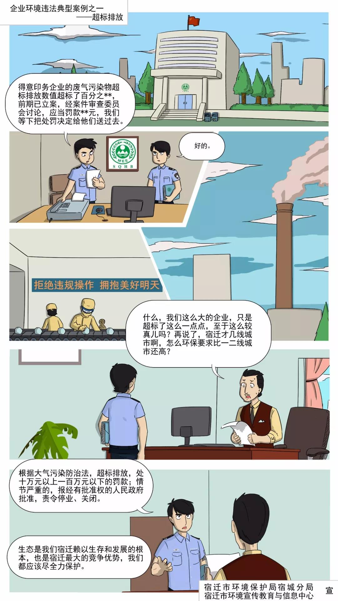 局用漫畫解讀：常見的企業(yè)環(huán)境違法行為有哪些？