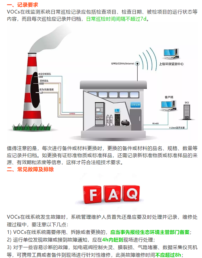 VOCs在線監(jiān)測(cè)系統(tǒng)日常運(yùn)行管理要求如何？